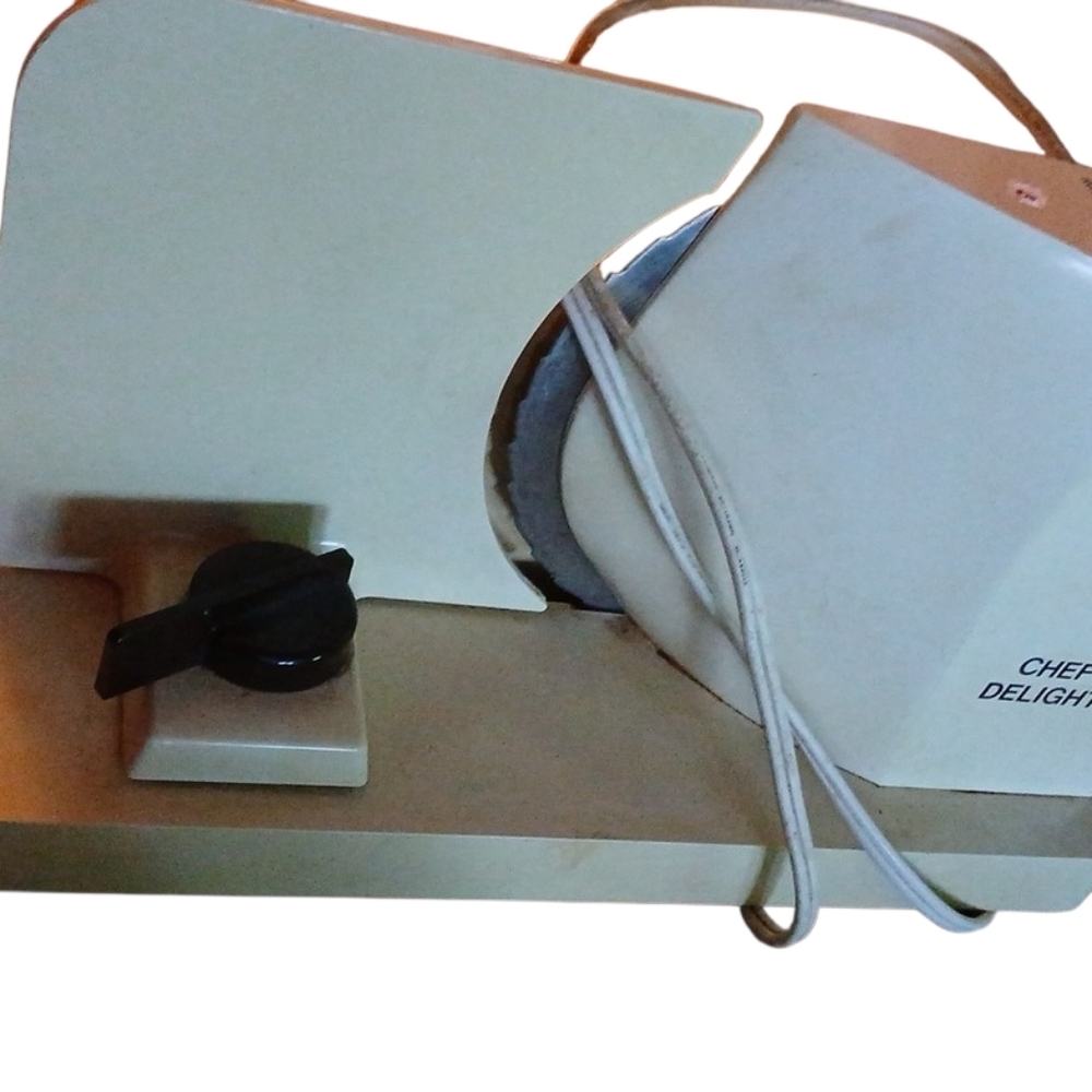 White Electric Slicer